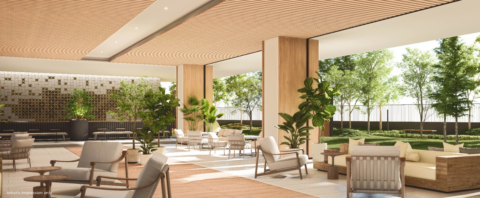Lounge Deck, Amara Residences @ Ara Damansara, artist impression